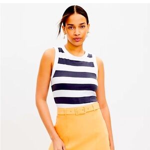 🆕 LOFT Stripe Harbor Tank NWT